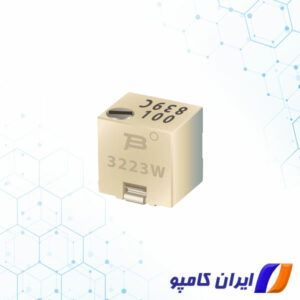 پتانسیومتر تریمر | خرید پتانسیومتر تریمر | پتانسیومتر | قیمت پتانسیومتر | مقاومت تریمر | مقاومت پتانسیومتر تریمر | 3223W-1-102E