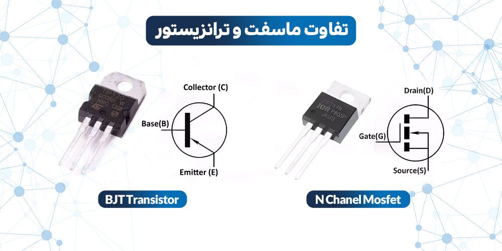 تفاوت ماسفت و ترانزیستور چیست | تفاوت ماسفت و ترانزیستور | تفاوت فت و ماسفت | تفاوت ماسفت و فت | تفاوت ماسفت و ترانزیستور BJT | تفاوت ترانزیستور jfet و mosfet | تفاوت ترانزیستورها | ترانزیستور فت و ماسفت | تفاوت ترانزیستور bjt و fet